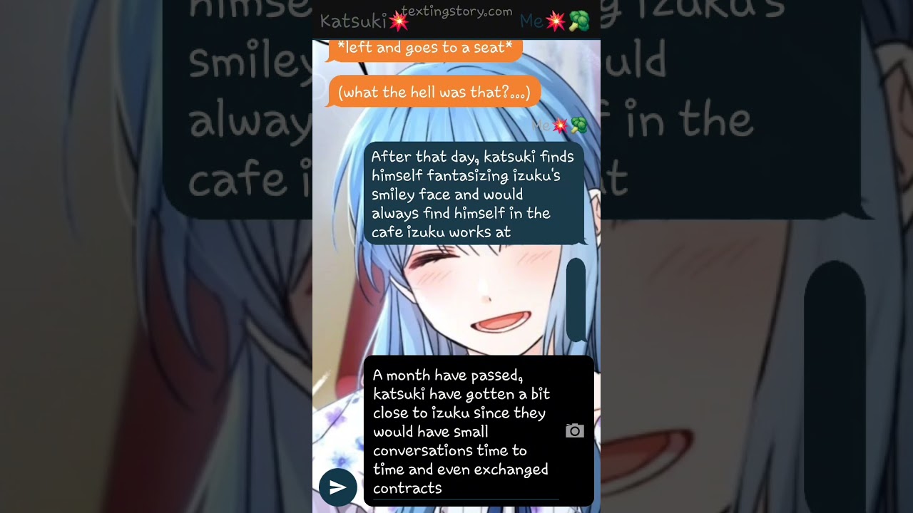 Melt like a snow ||BakuDeku|| BNHA/MHA Texting Stories