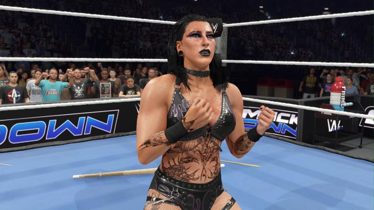 WWE 2K25 myrise mode ft. Jon Moxley and Marina Shafir Part 17 Rhea becomes no.1 contender