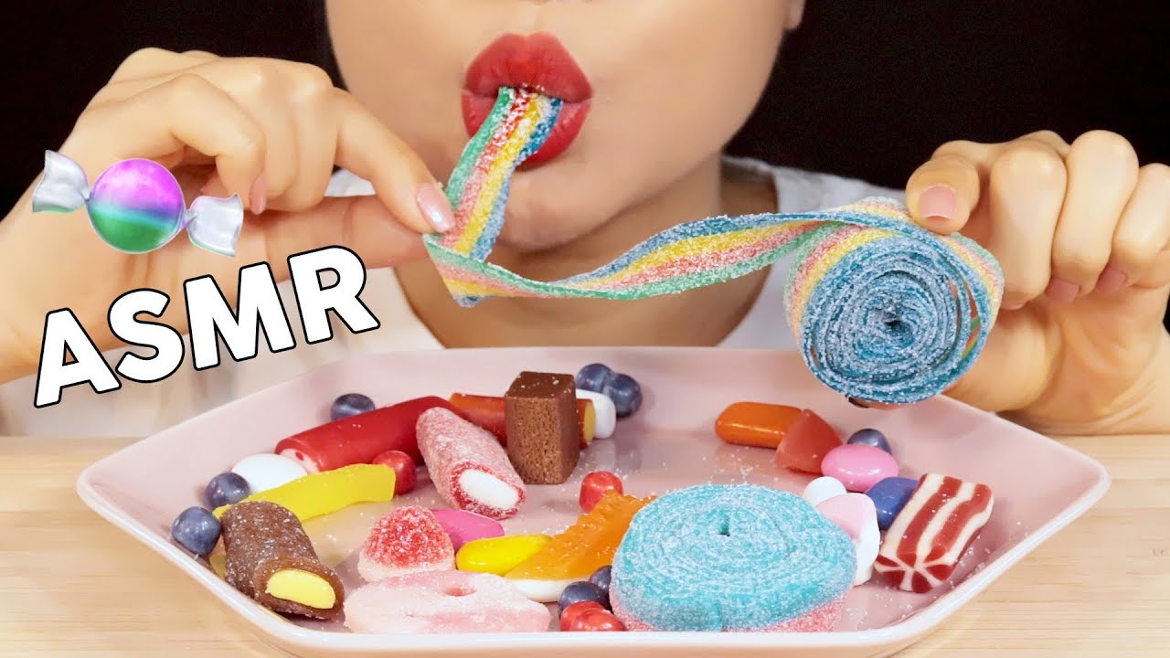 ASMR SWEDISH CANDY 스웨디시 젤리 먹방 Part.2 | MINEE EATS