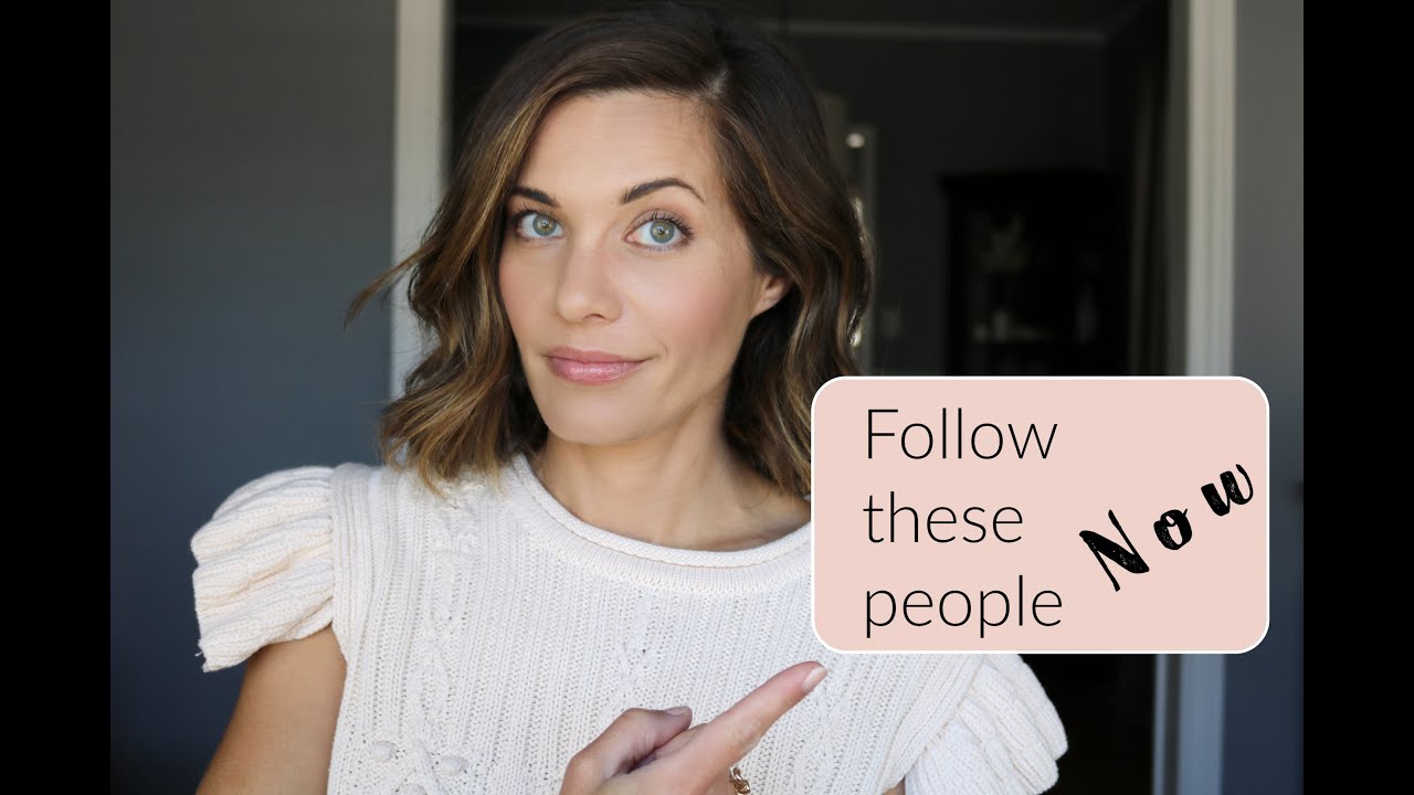 Follow these people NOW!