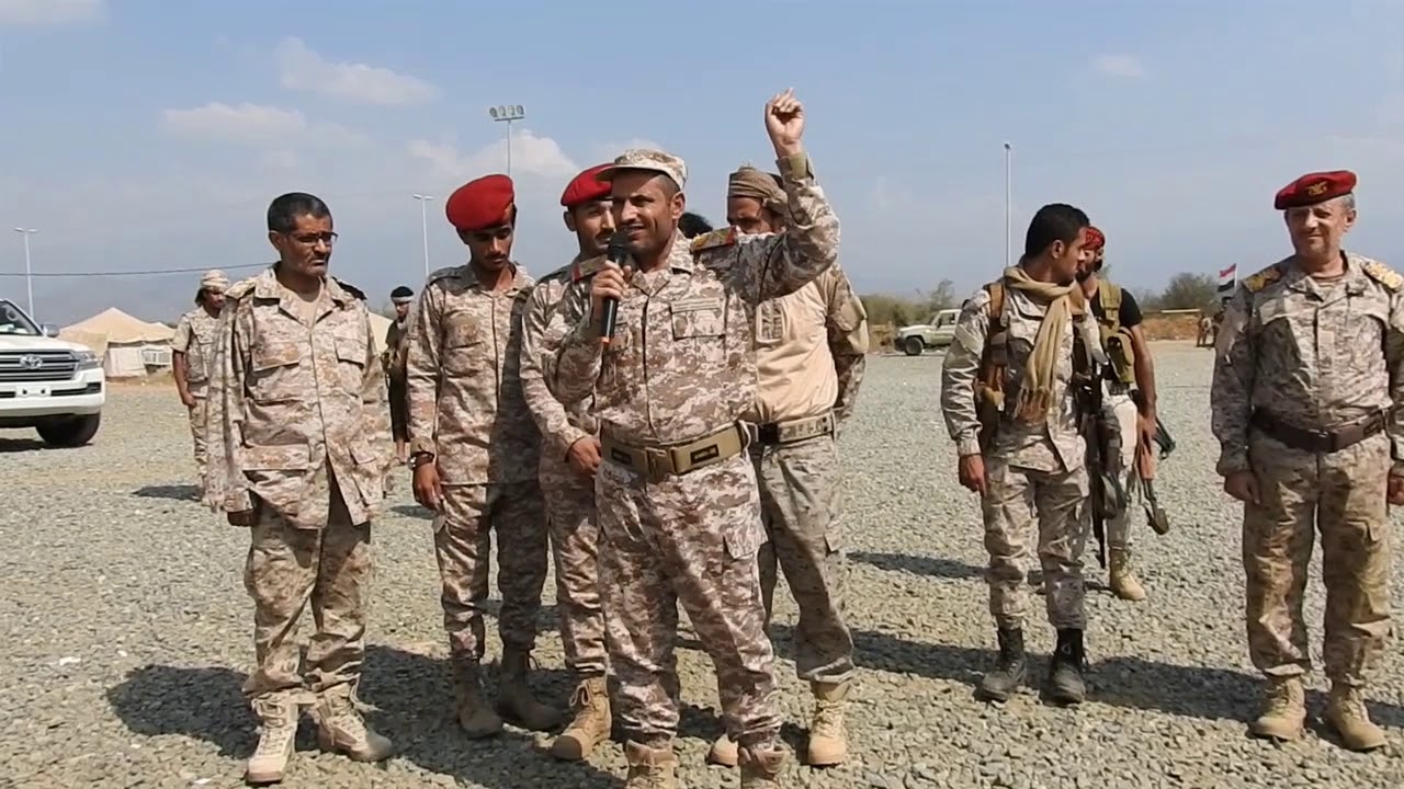 قائد المنطقة العسكرية الخامسة اللواء/ يحيى صلاح في زيارة الى محور مران