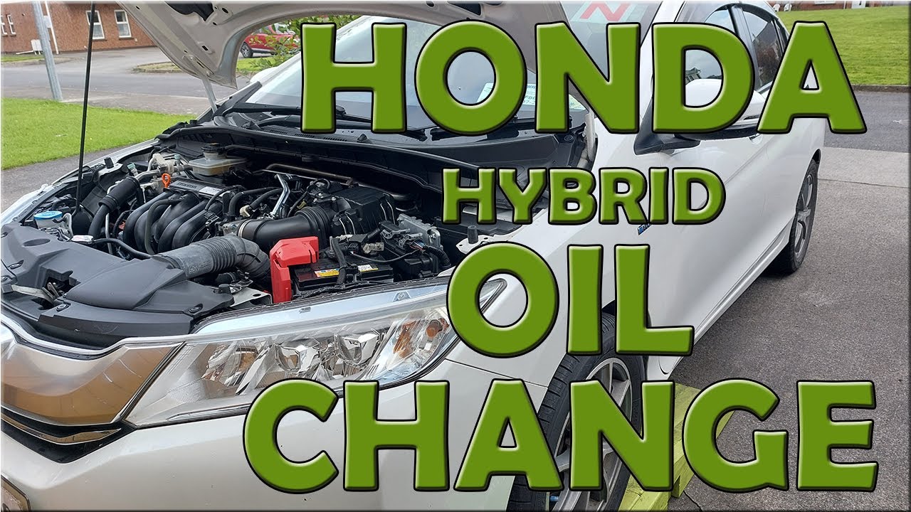 HONDA Grace Engine Oil Change