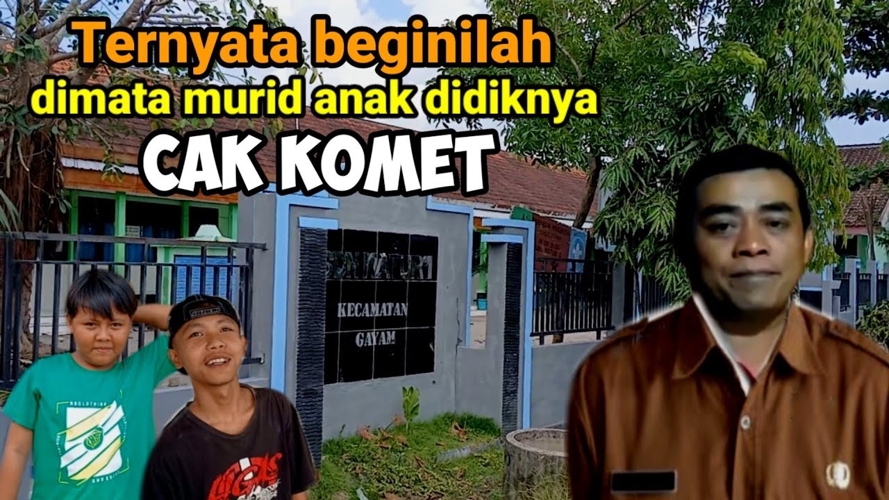 Beginilah dimata murid anak didiknya Cak Komet Dagelan Tradisonal Kondang Kultur Jawa.