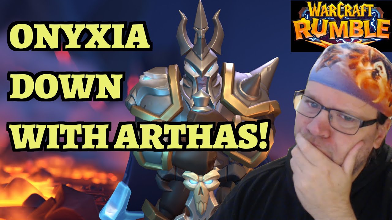 Onyxia with Arthas - Overwhelming Firepower! Warcraft Rumble