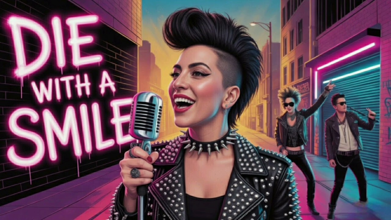 Die With A Smile PUNK ROCK COVER (Lady Gaga x Bruno Mars GOES REBELLIOUS!) | High-Energy Remix