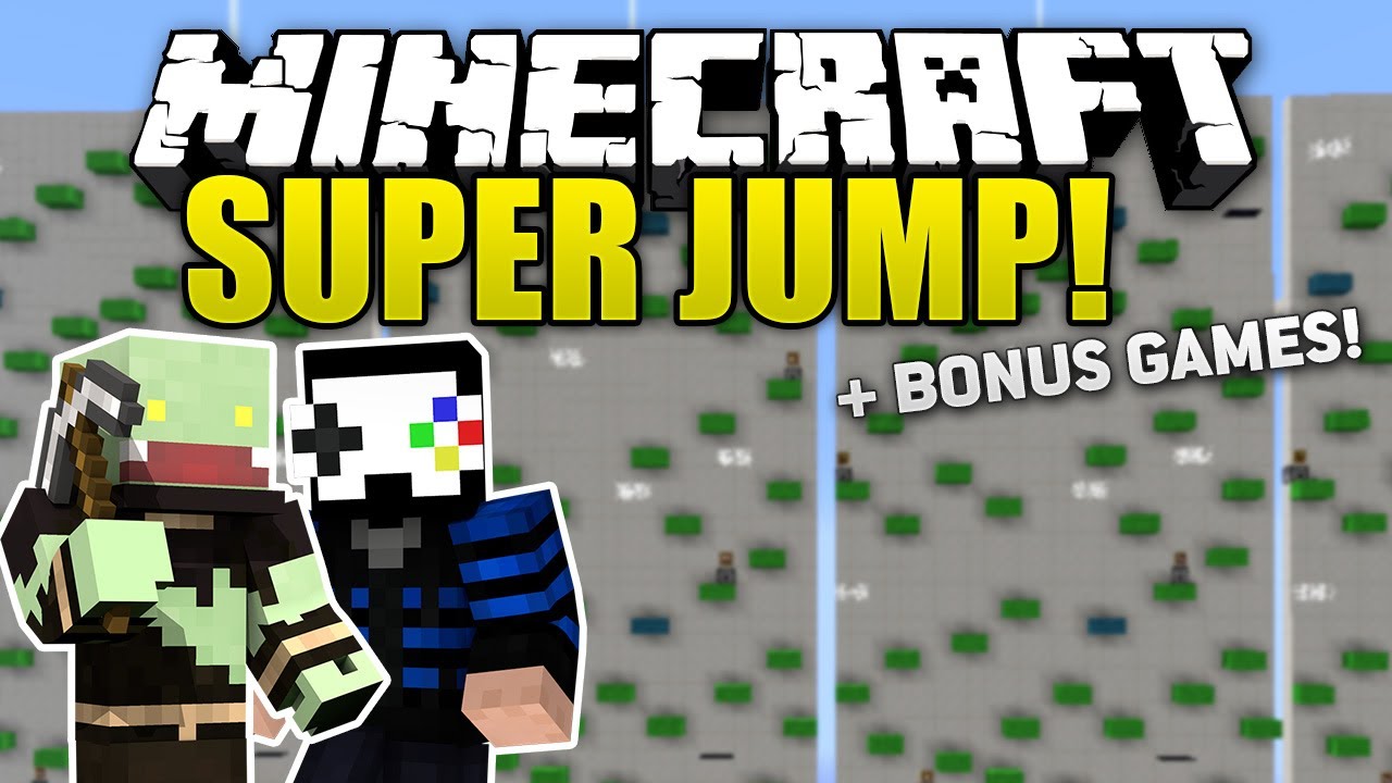 BONUS Wettkampf! mit GermanLetsPlay - Minecraft SUPER JUMP! | ungespielt