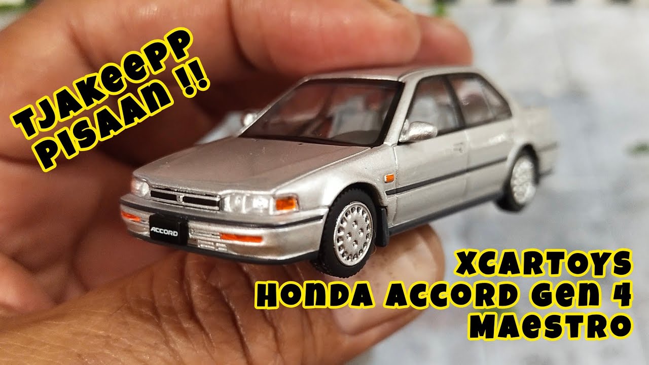 Wajib serookk nih si Accord Maestro 1/64 nya XCARTOYS...