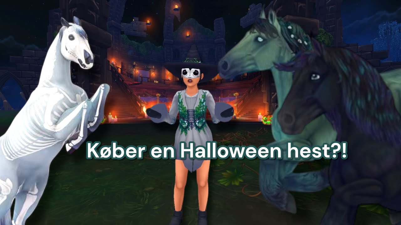 Køber en Halloween hest! 🤩