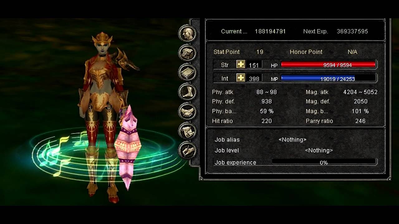 Silkroad Online : Stat Points & Skill Level Up To 91