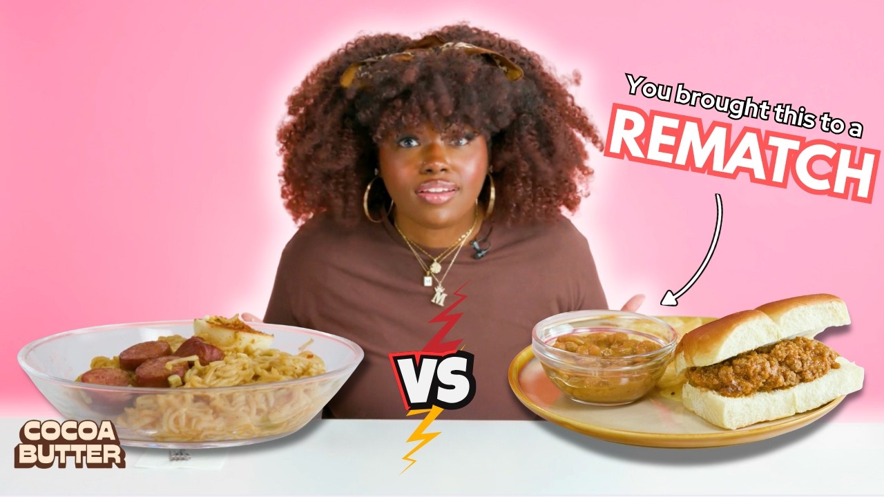 We Try Each Other's Budget Meals (REMATCH Edition)