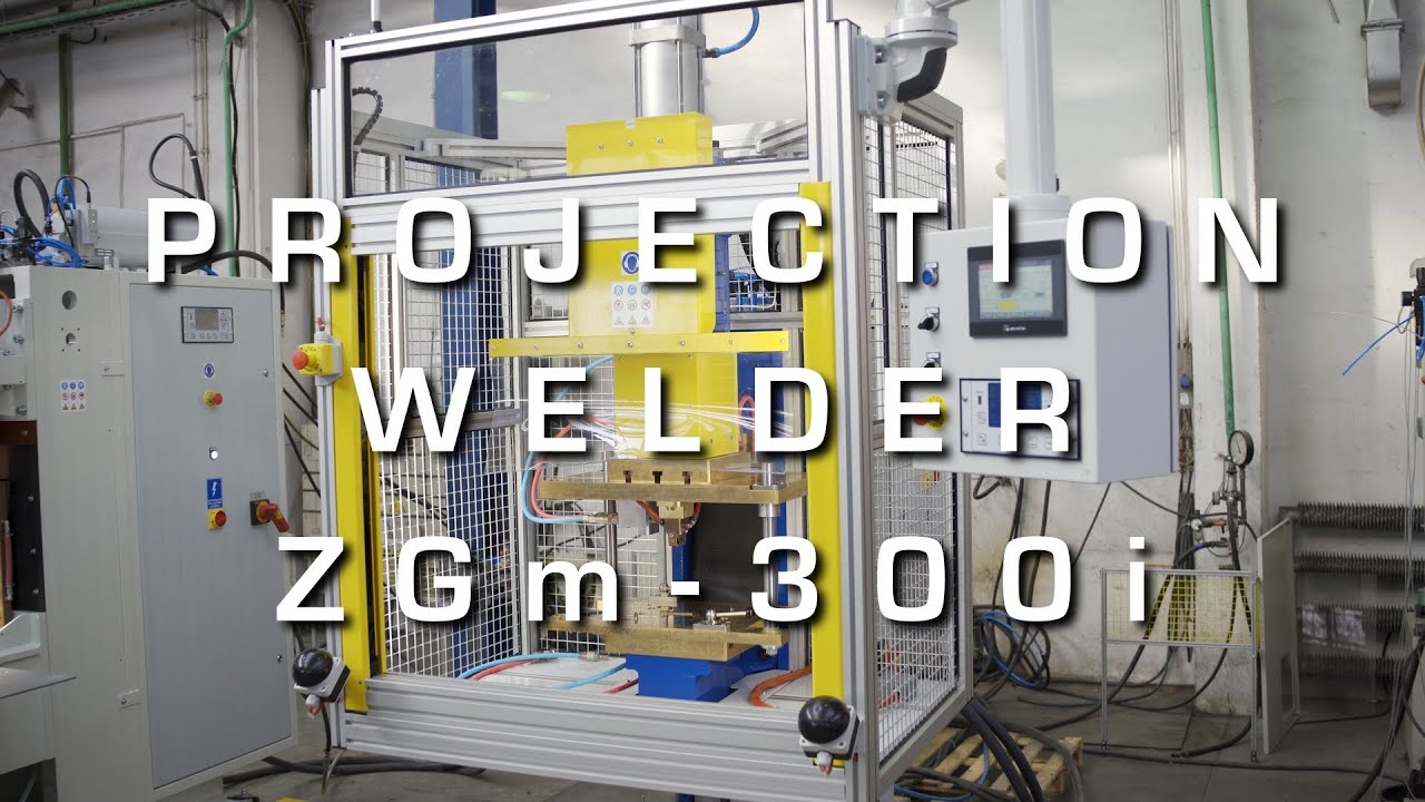 ASPA PROJECTION WELDER ZGRZEWARKA GARBOWA ZGm-300i WRAZ Z WYMIENNYM OPRZYRZĄDOWANIEM