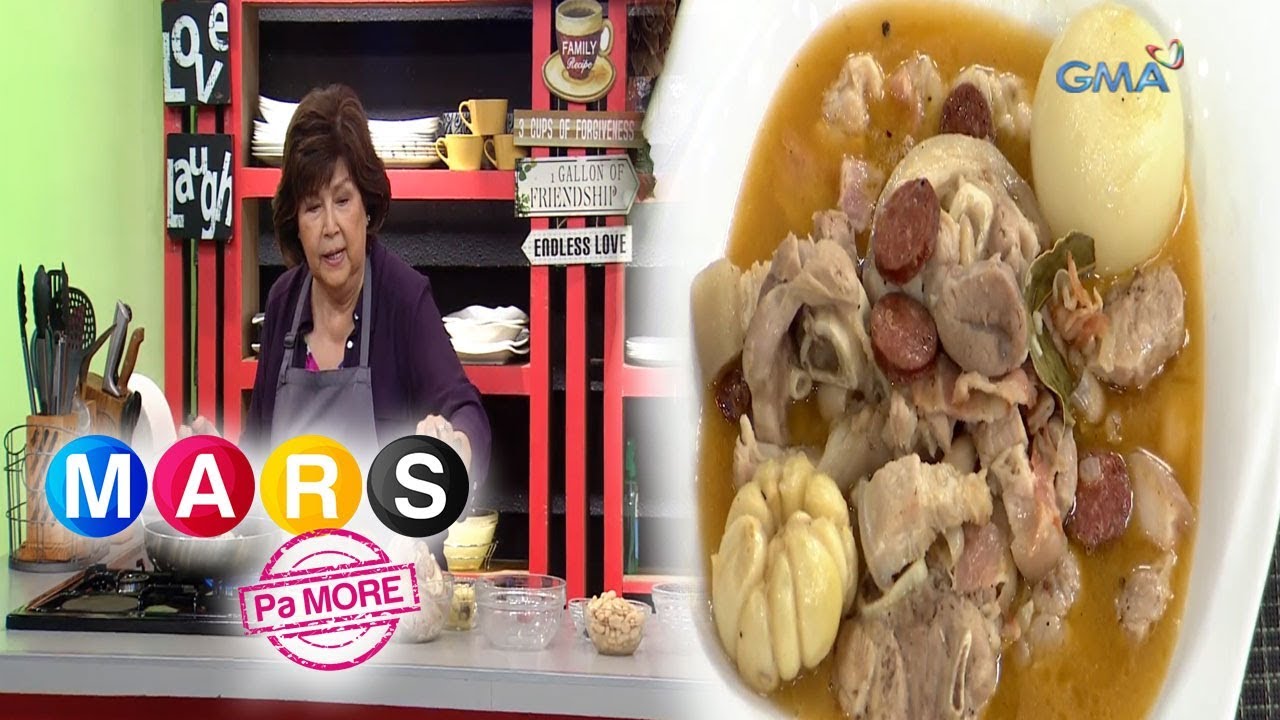 Mars Pa More: Fabada beans recipe by Ms. Boots Anson-Roa | Mars Masarap