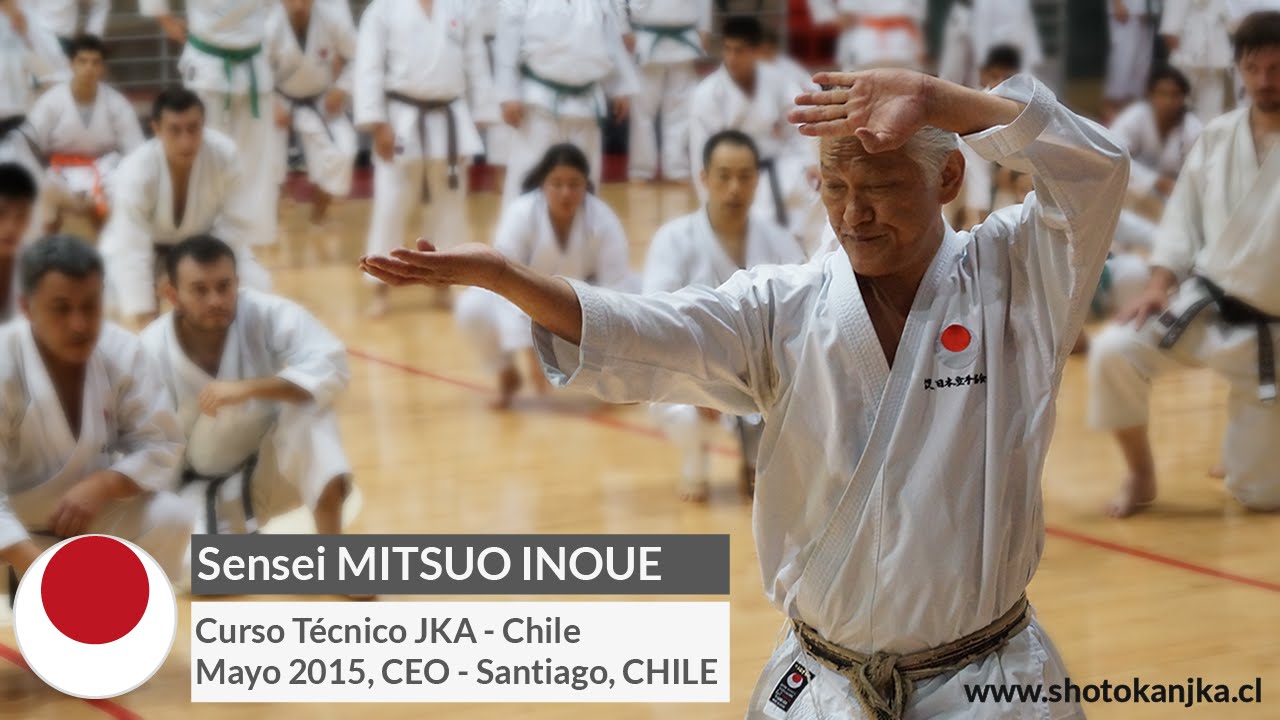 Curso Técnico JKA Chile 2015 - Sensei Mitsuo Inoue (日本空手協会)