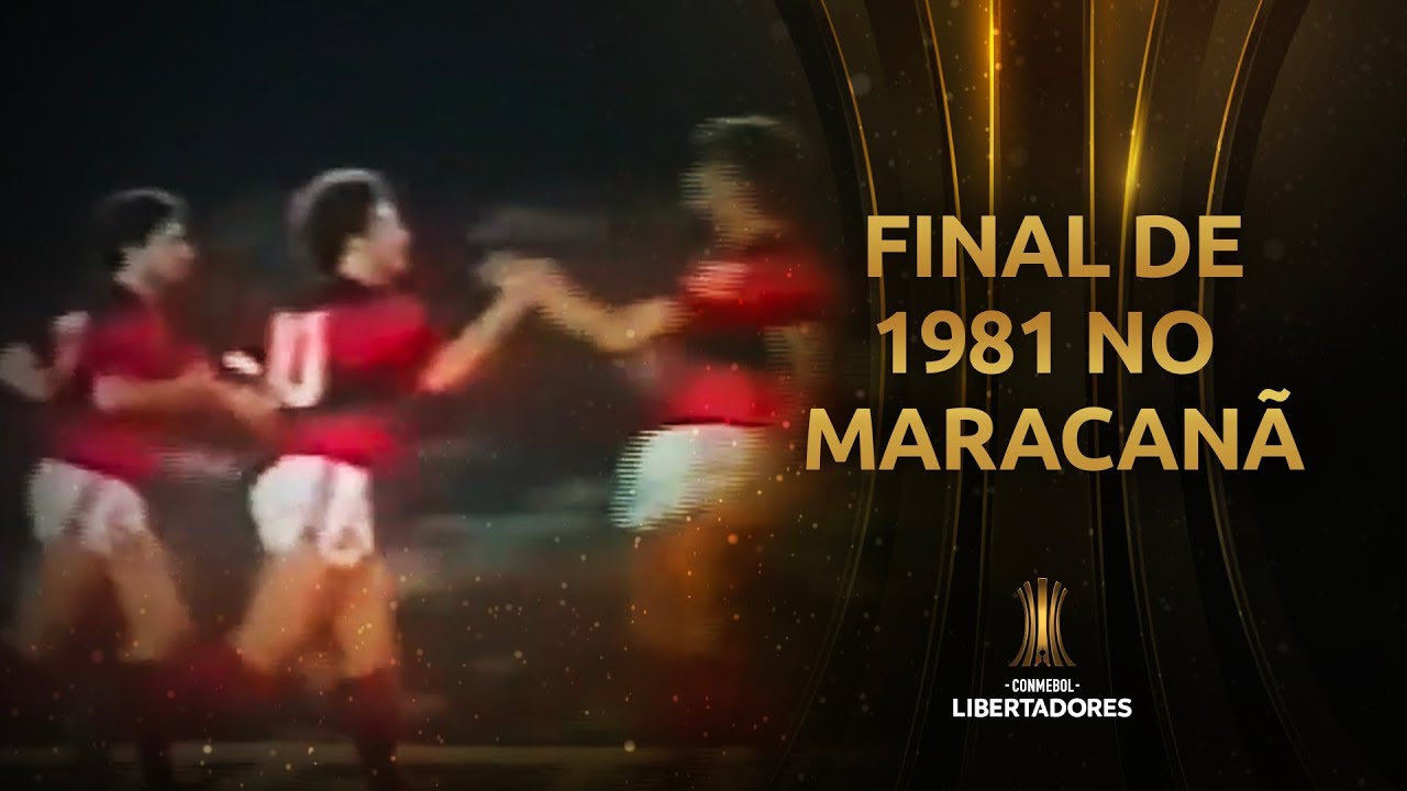 Flamengo na final da Libertadores de 1981 no Maracanã