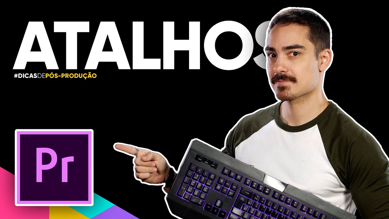 8 categorias de ATALHOS para Premiere Pro