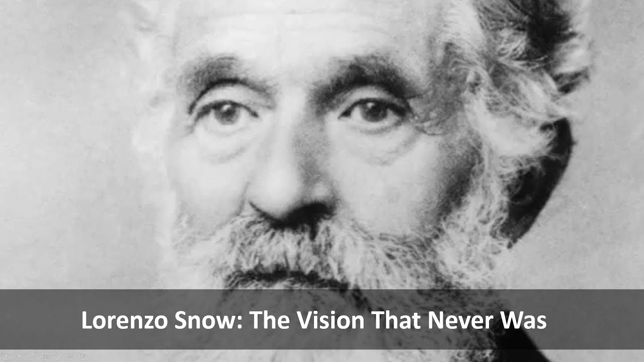 Lorenzo Snow: The Vision That Never Was