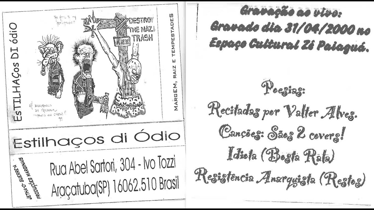 Estilhaços di Ódio - Margem, Raiz e Tempestade