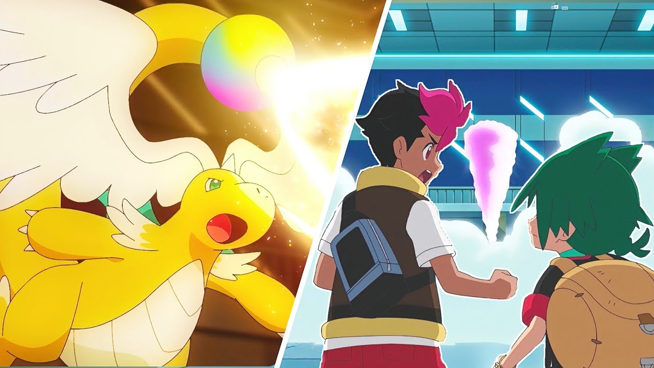Uruto's Dragonite Mega EVOLVES 「AMV」-  Pokemon Horizon Episode 107 AMV - Pokemon AMV