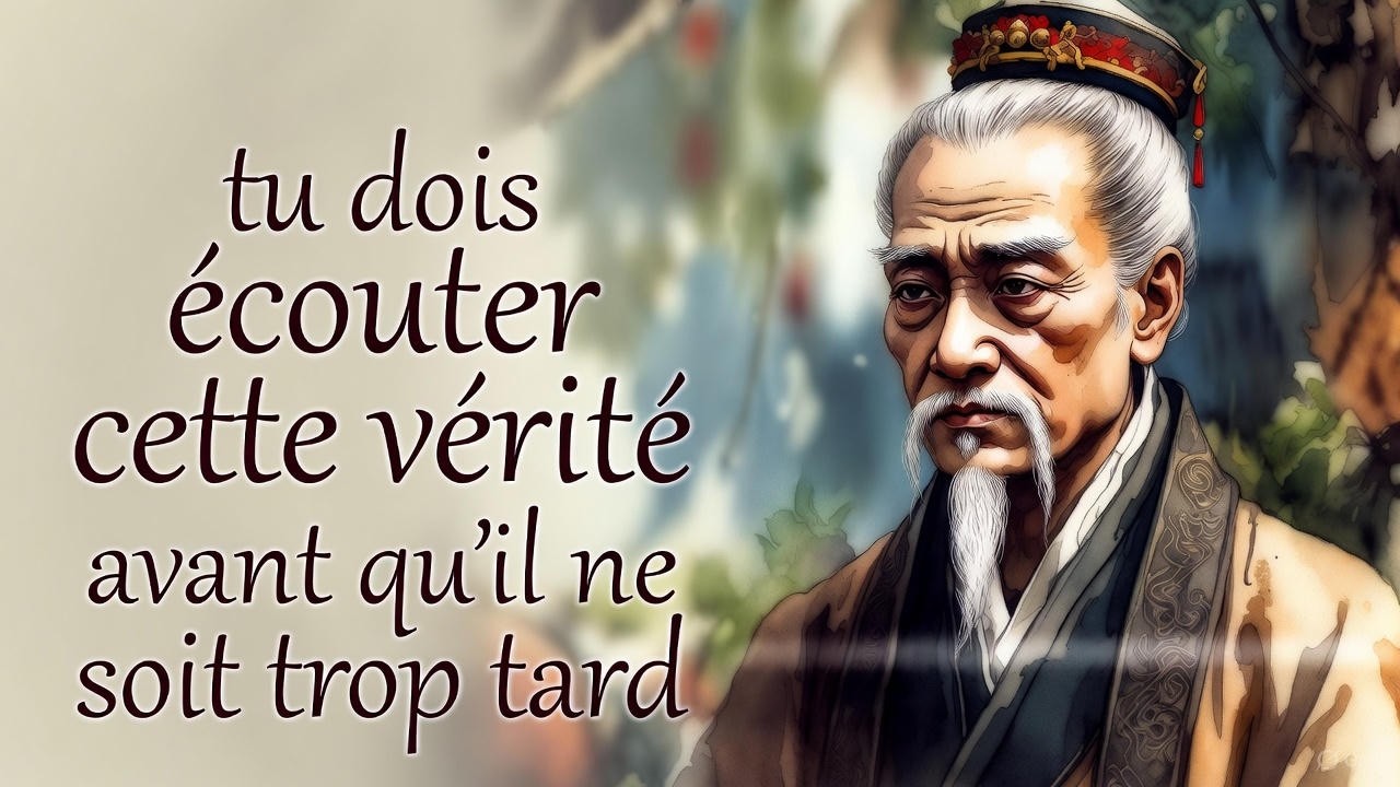 Les 20 lois de Confucius que l'on comprend un peu trop tard
