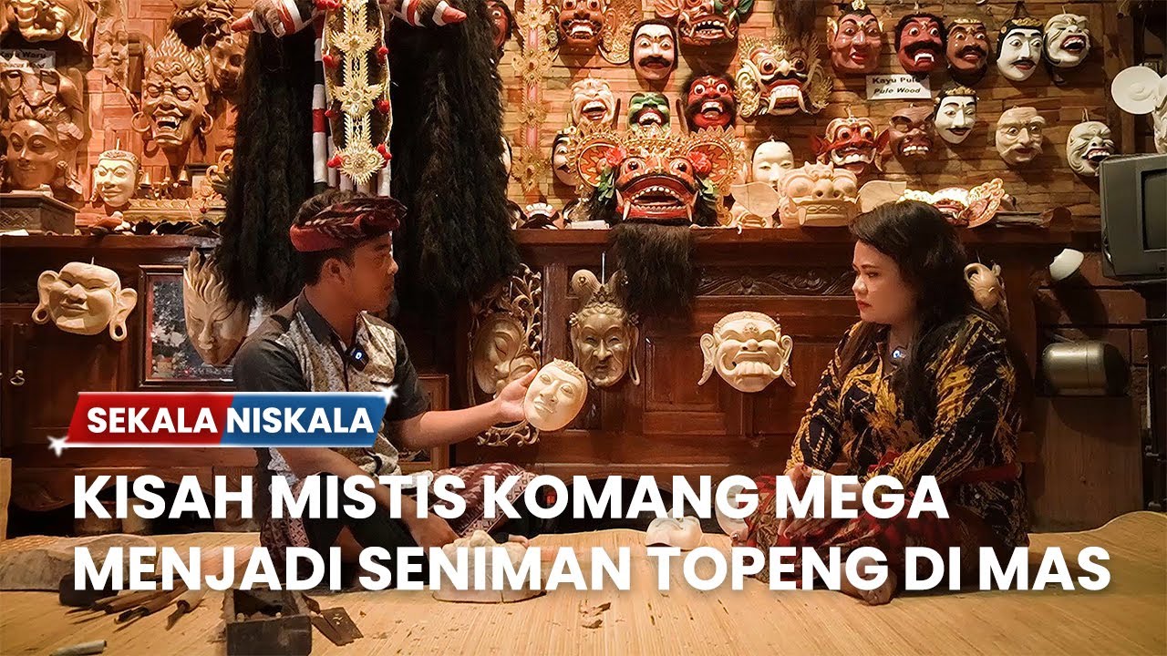 KISAH MISTIS PERJALANAN KOMANG MEGA MENJADI SENIMAN TOPENG DI MAS