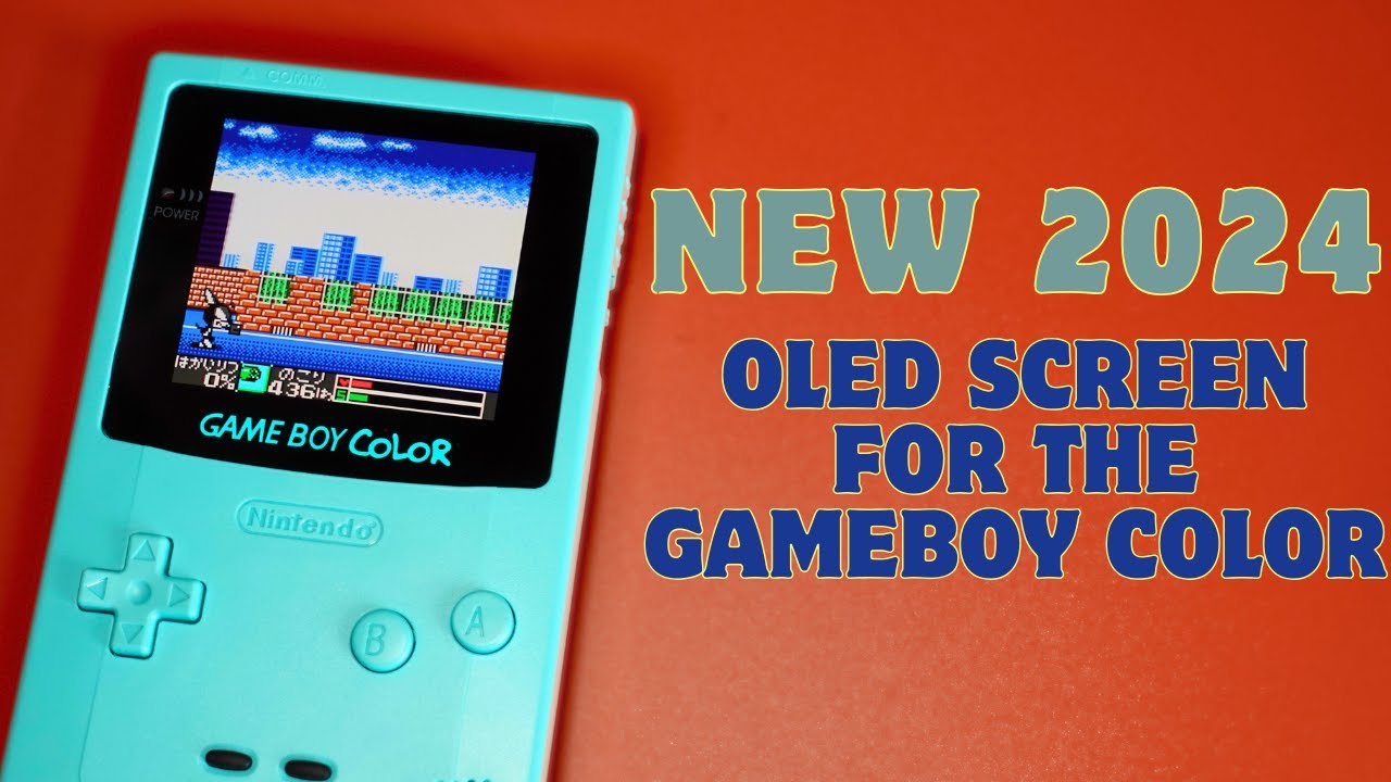 This is the best Gameboy Color screen as of now.