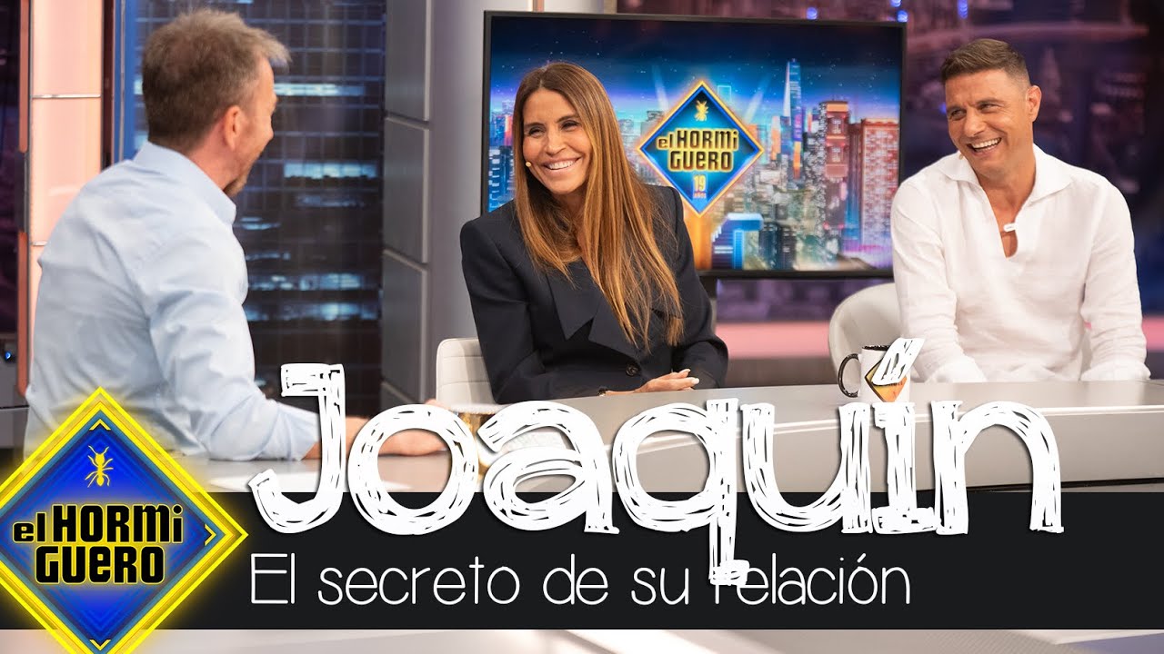 Joaquín Sánchez y Susana Saborido revelan el secreto de su relación - El Hormiguero