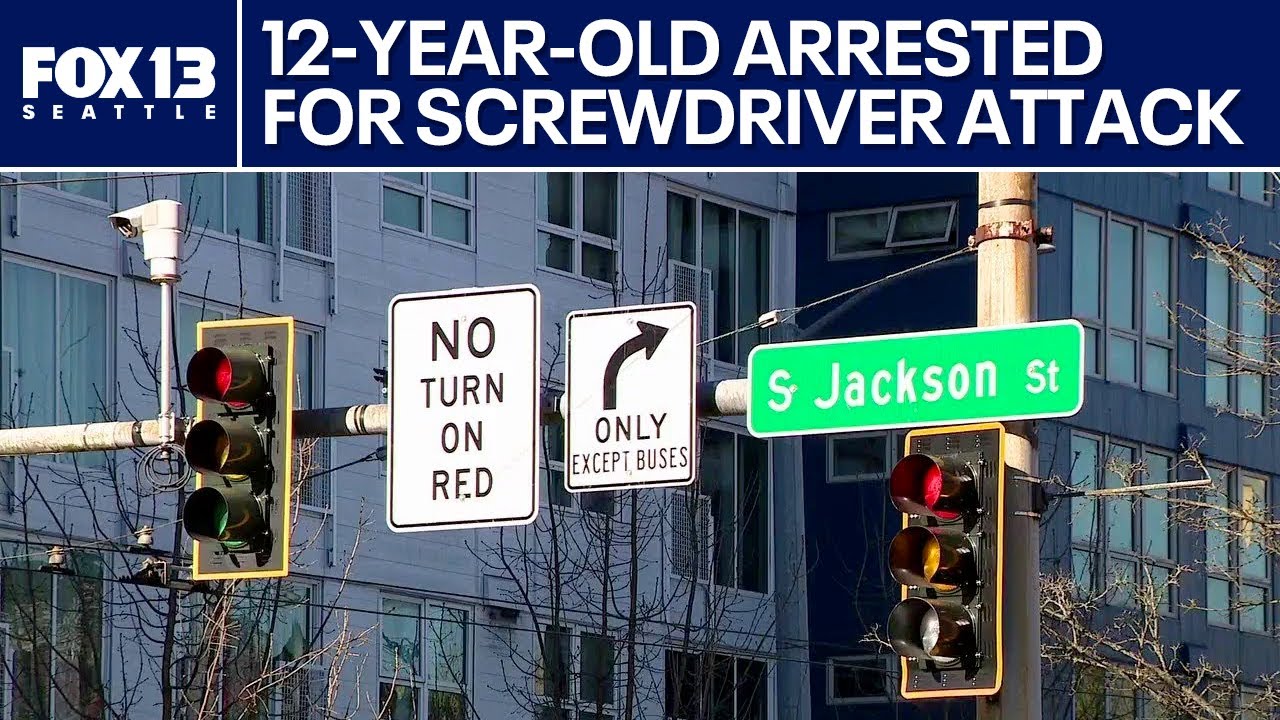 Seattle police arrest 12-year-old after woman attacked with screwdriver | FOX 13 Seattle
