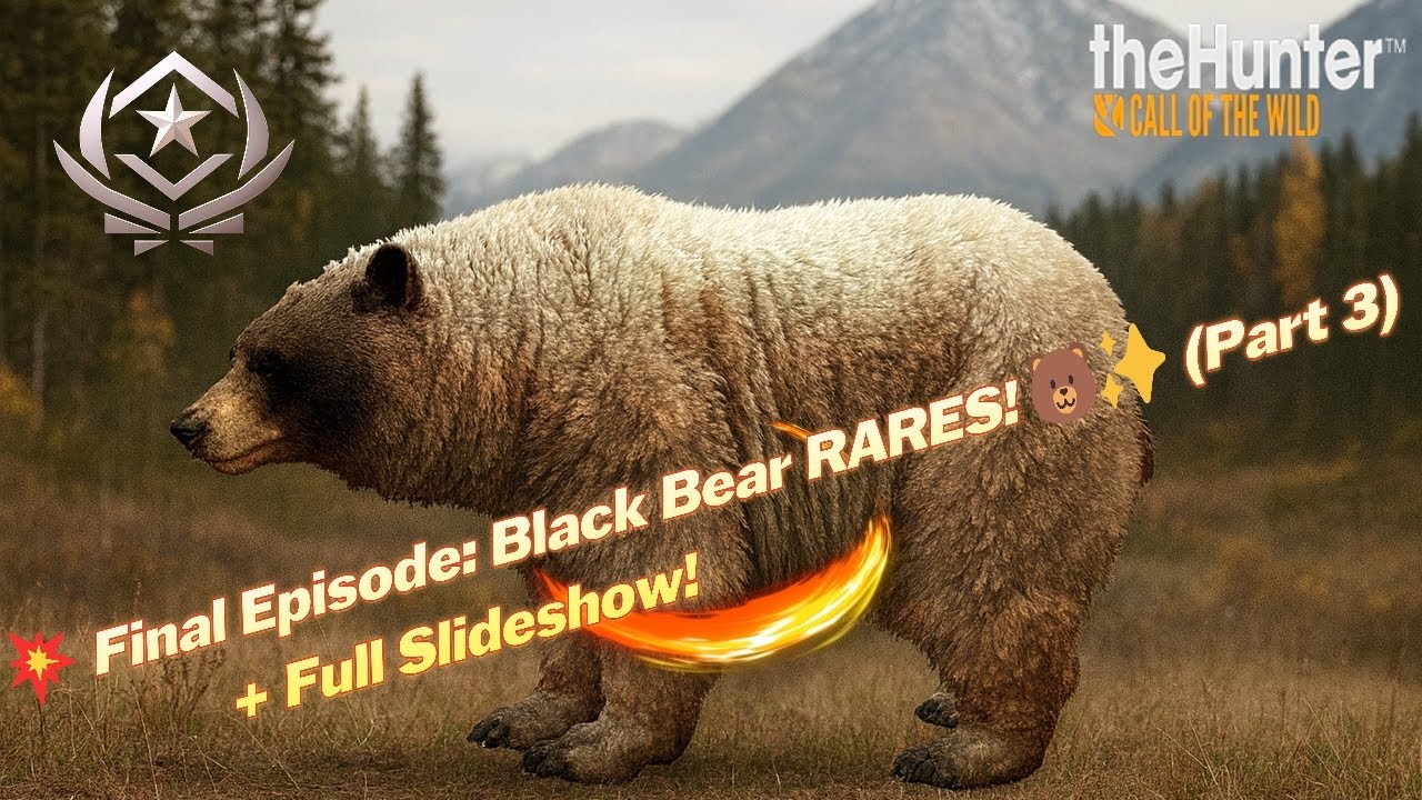 💥 Final Episode: Black Bear RARES! 🐻✨ + Image Slide! (Part 3)