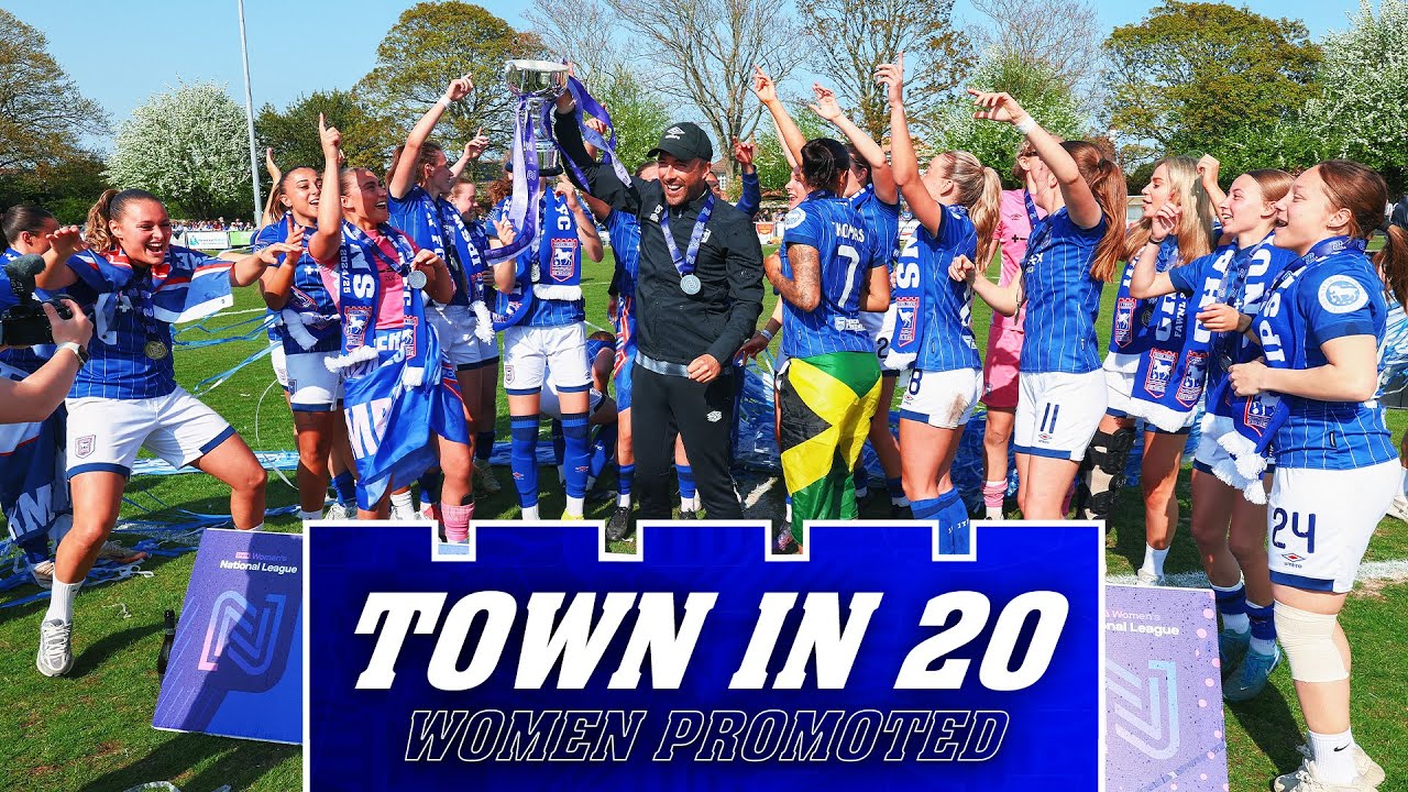 TOWN IN 20 | PROMOTED TO CHAMPIONSHIP