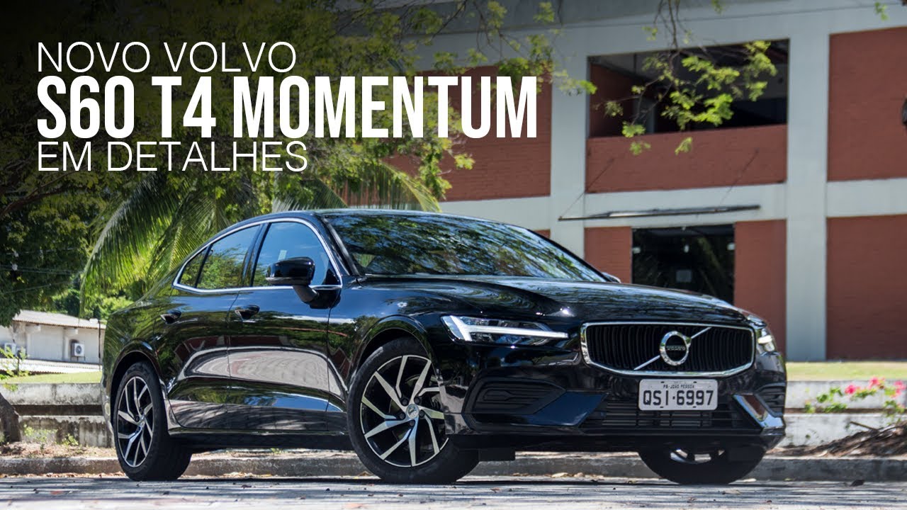 Novo Volvo S60 de R$ 195.950; Conheça os detalhes da versão T4 Momentum