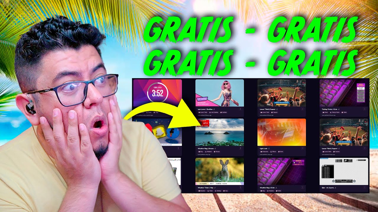 No debe ser gratis EL MEJOR COMPLEMENTO PARA TUS DIRECTOS - OVERLAY.UNO