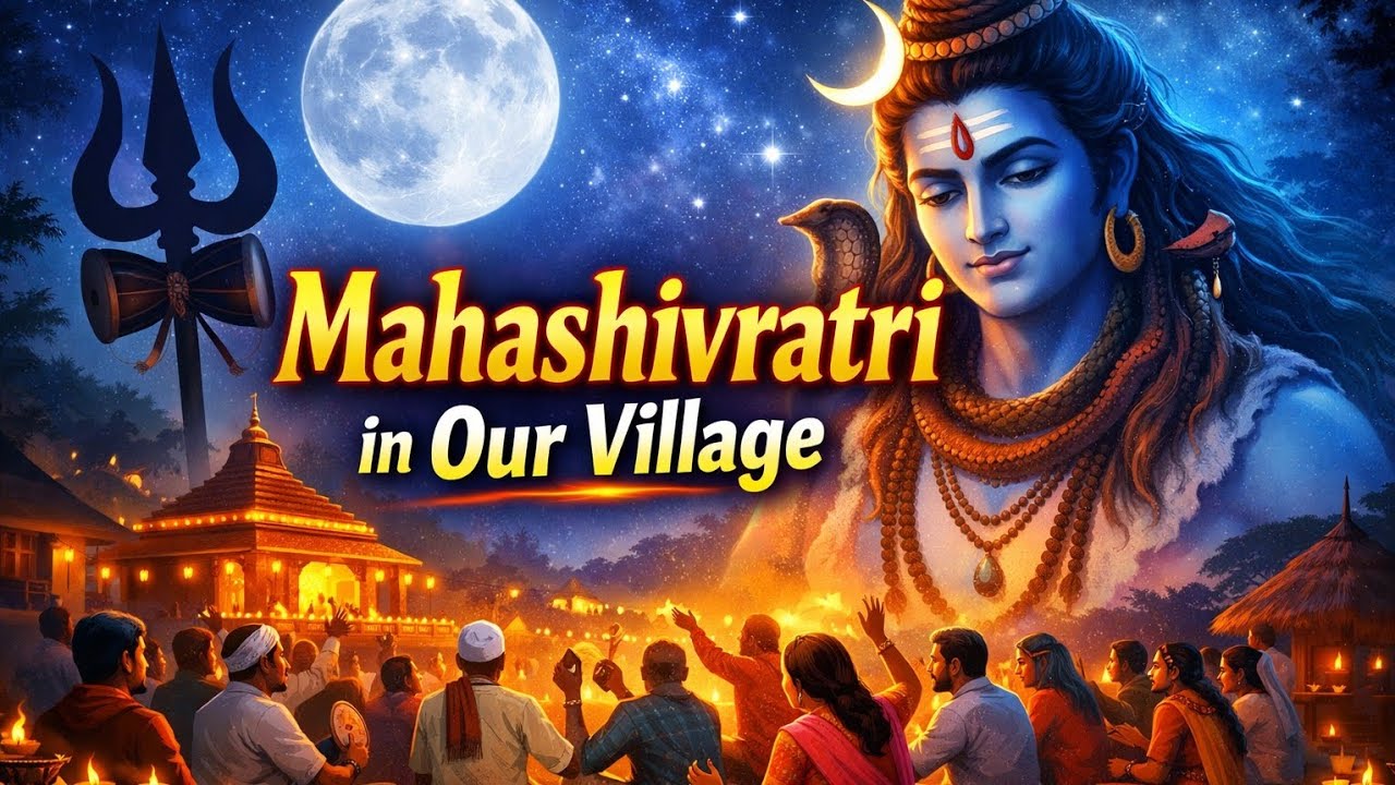 హర హర మహాదేవ🔱 | పల్లె వాతావరణంలో మహాశివరాత్రి వేడుకలు#2026#mahashivratri#omnamahshivaya#villagelife
