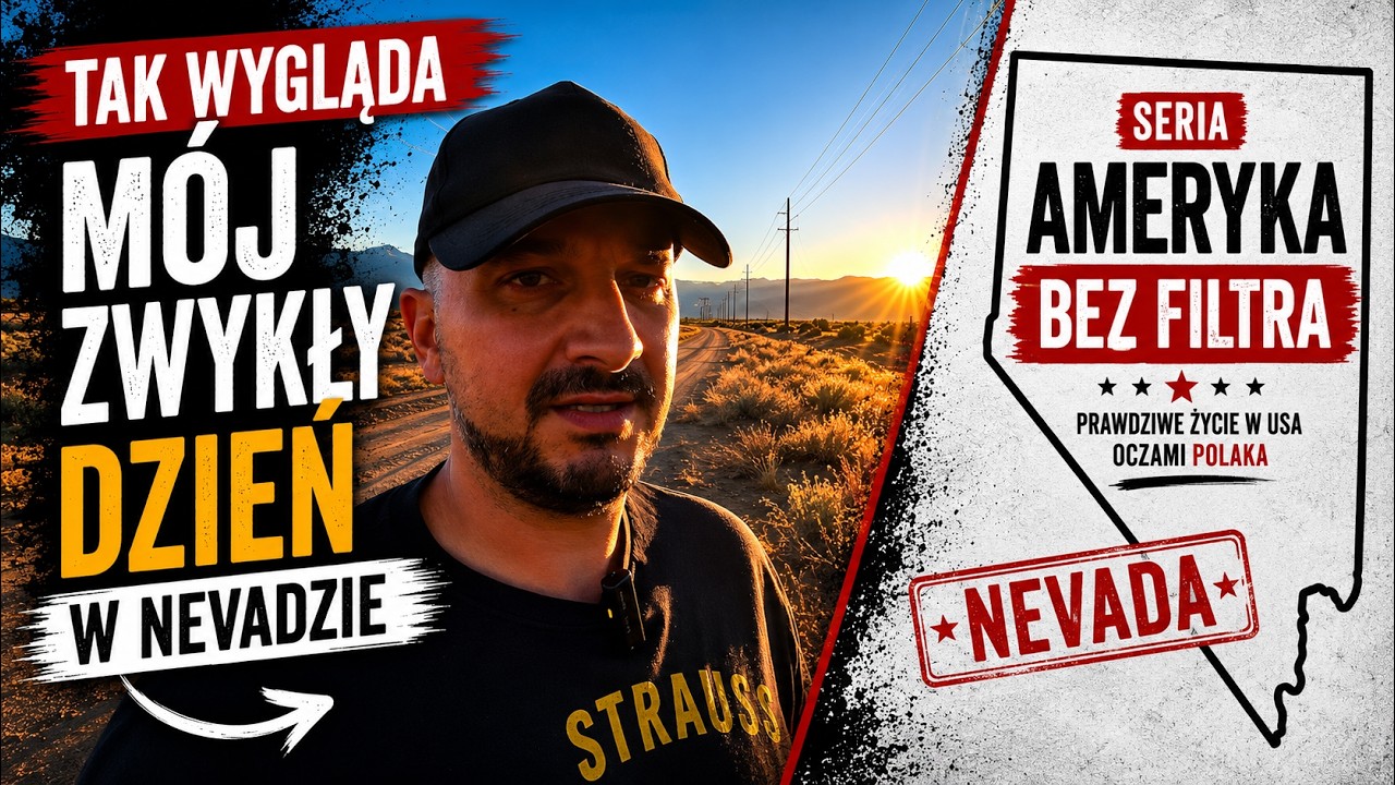 Tak wygląda zwykły dzień Polaka w USA (Nevada) | Ameryka bez filtra #1
