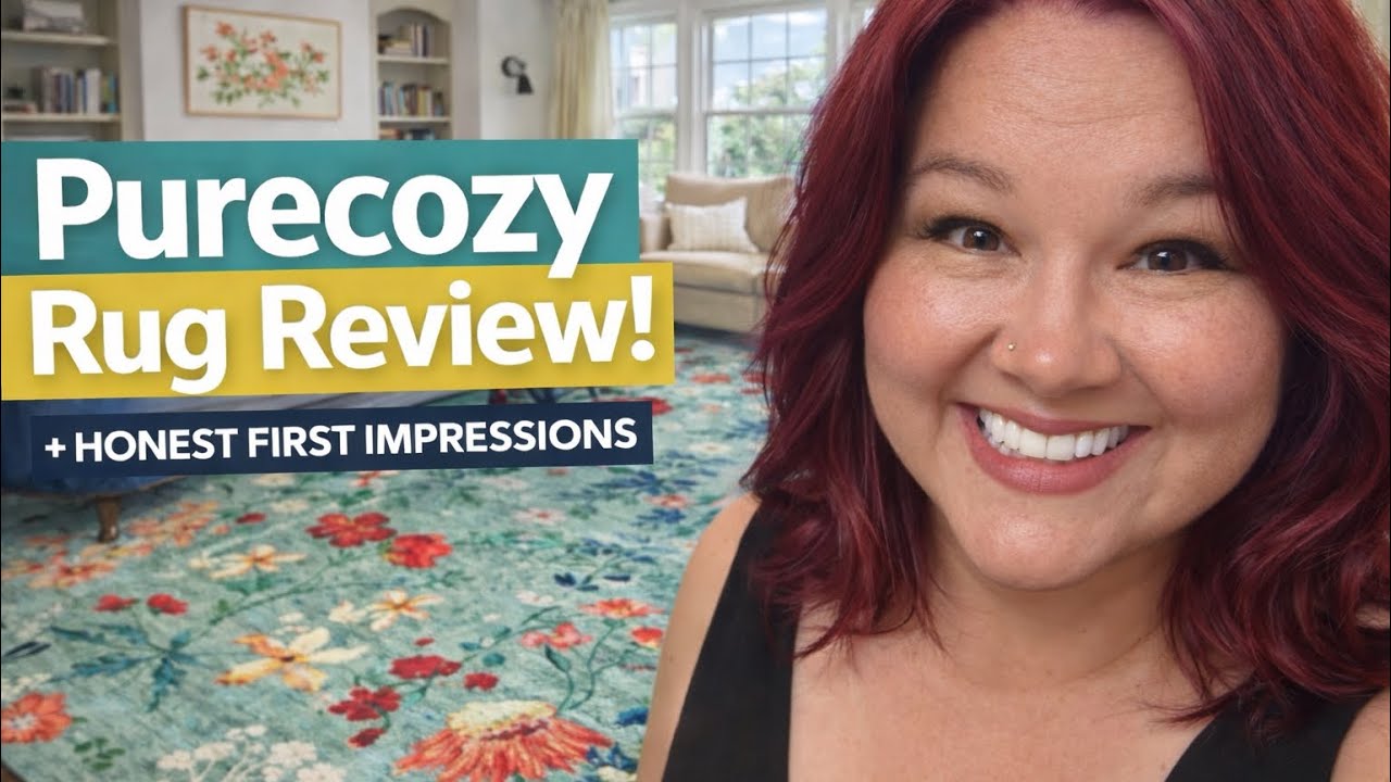 Purecozy Rug Review | Gifted Collaboration + Honest Thoughts After Styling It in Our Home