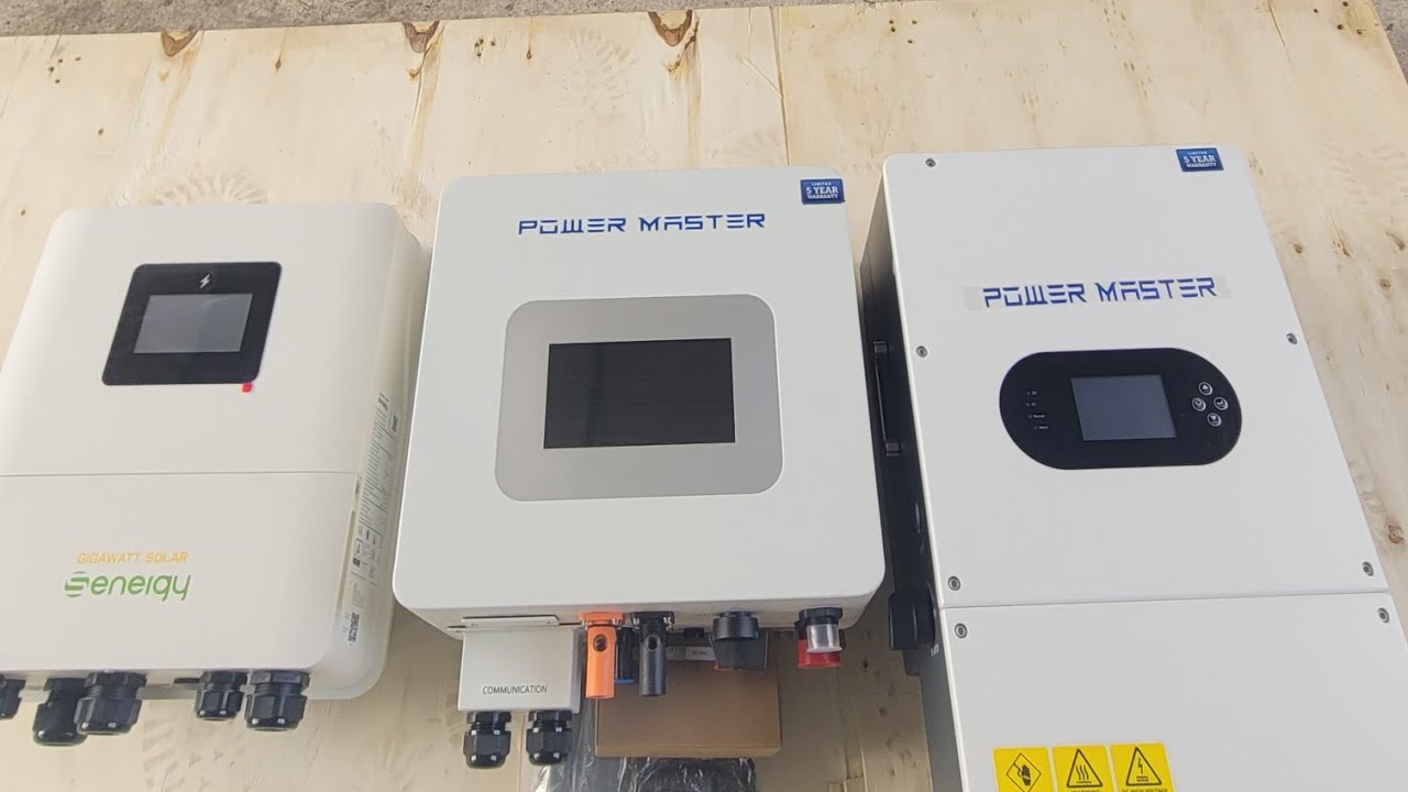 Báo giá các dòng máy hybrid 6kw IP65 dưới 20đ. #senergy #powermaster #luxpower 