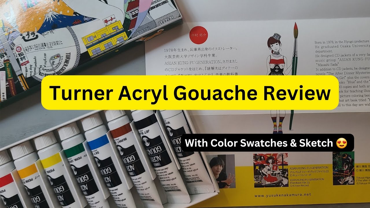 Turner Acryl Gouache Review: What I Liked And Didn't