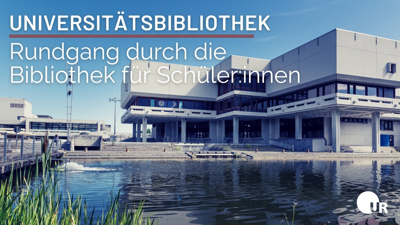 Rundgang durch die UB Regensburg für Schülerinnen und Schüler