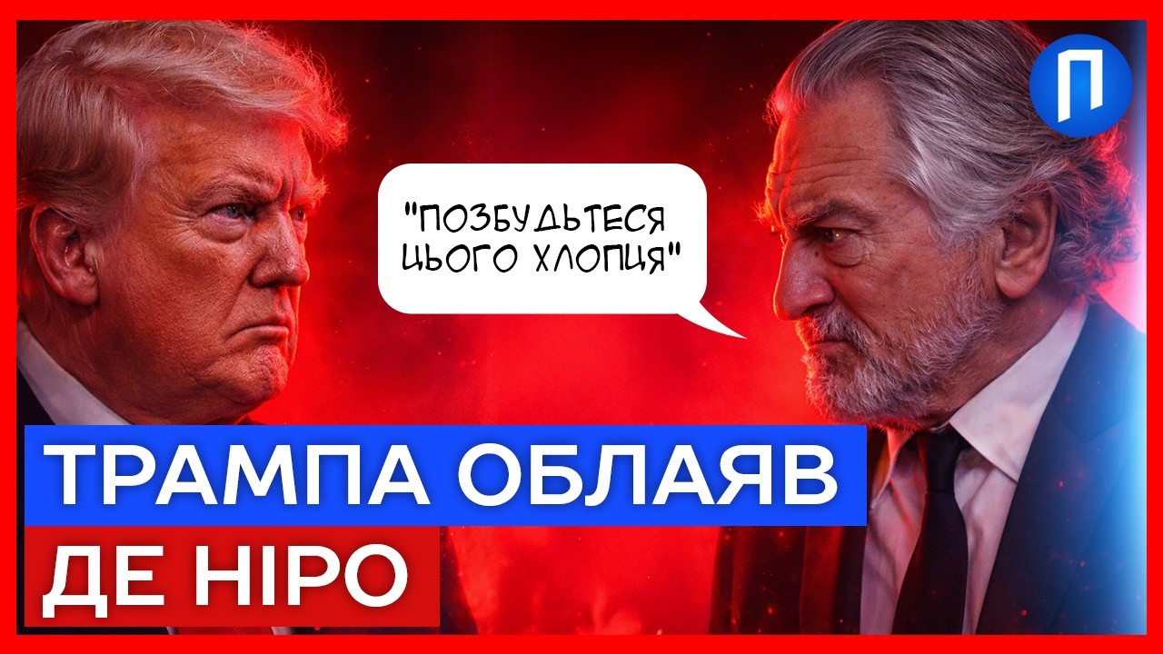 “ВІН-НІЩО” РОБЕРТ ДЕ НІРО про те, як ТРАМП ненавидить УСПІШНИХ ЛЮДЕЙ