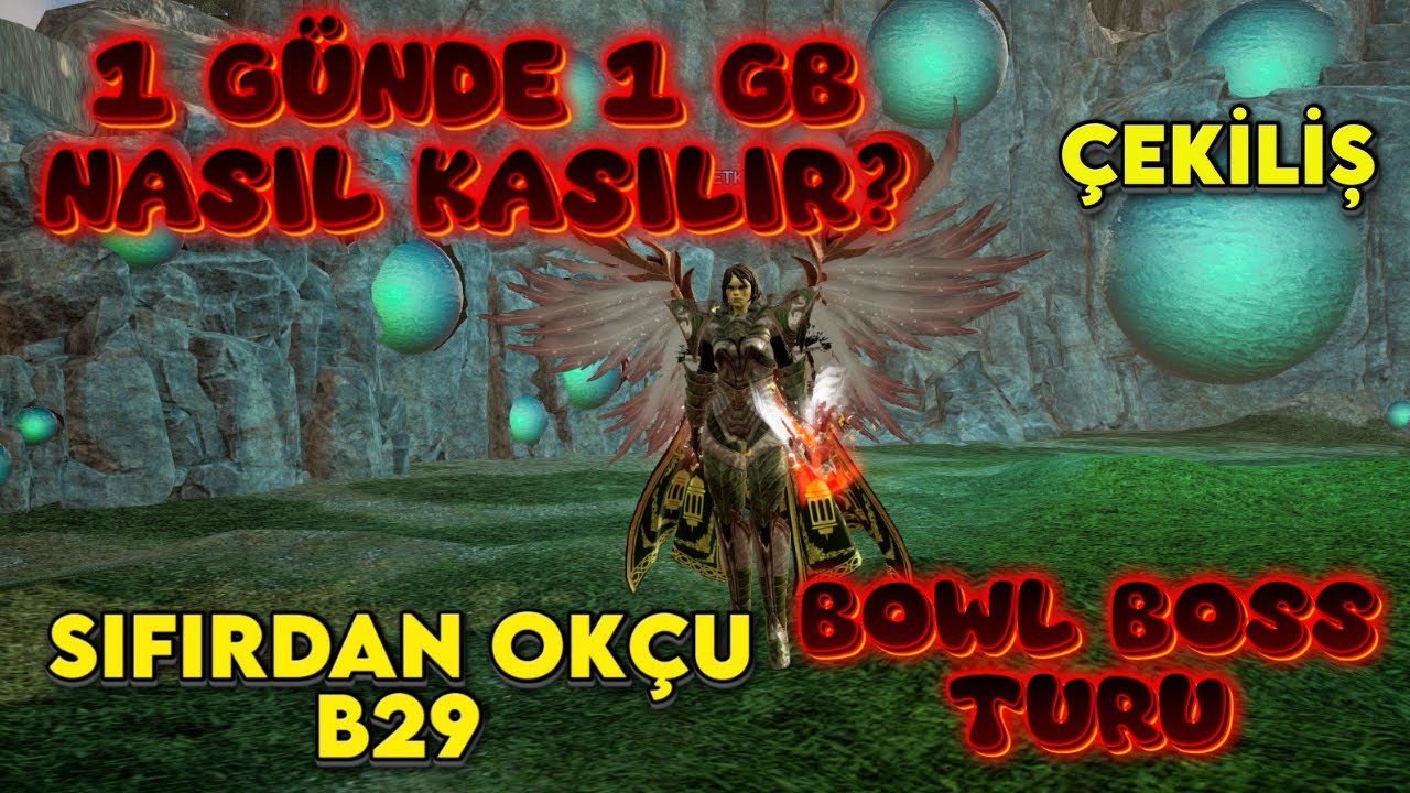 SOLO 1 GÜNDE 1 GB KASTIM / BOWL BOSS TURU / RİSE ONLİNE SIFIRDAN OKÇU SERİSİ B29