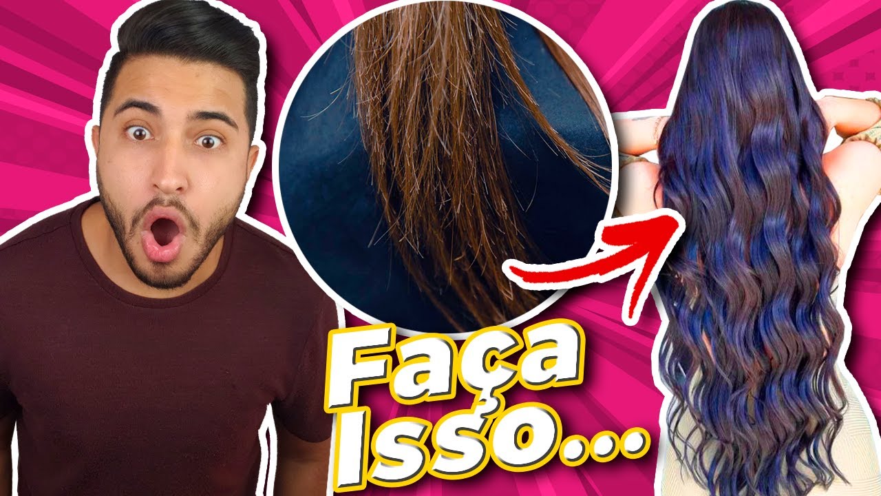 Cabelo RESSECADO e QUEBRADI&Ccedil;O nunca Mais! 4 dicas para RECUPERAR o RESSECAMENTO dos fios!