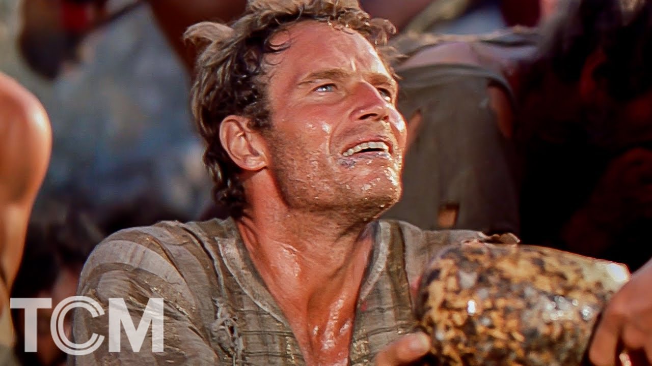 Jesus Gives Judah Ben-Hur (Charlton Heston) Water (Clip) | Ben-Hur (1959) | TCM