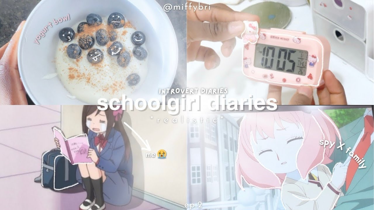 schoolgirl diaries ep.2 | waking up at 6am, realistic study vlog, cozy mornings