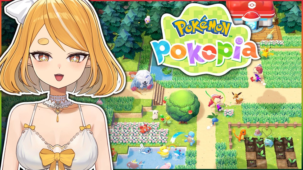 I'm Addicted to Pokopia!✨【Pokémon Pokopia】 Completely Blind Playthrough!