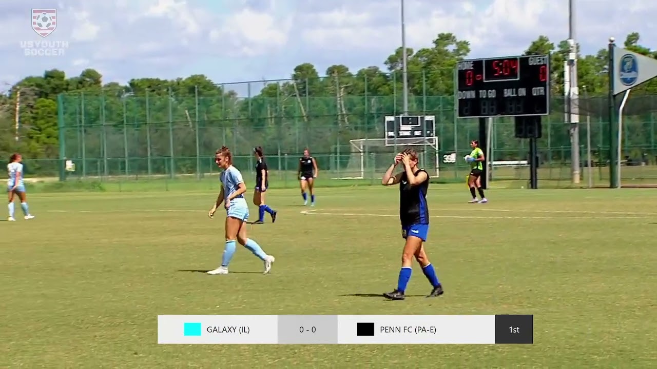 7/24/22 - 18U Girls Championship - Galaxy SC 2004 Blue (IL) vs. Penn FC Youth 2004F Lightning (PA-E)