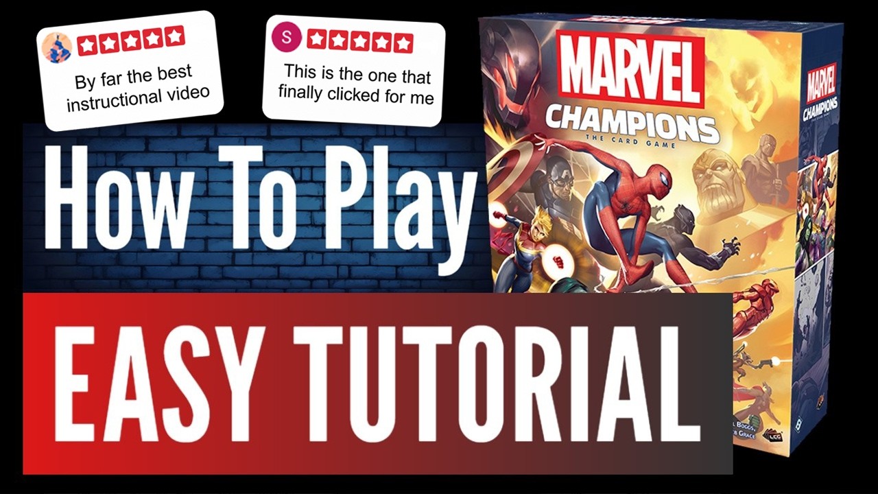 How to Play MARVEL CHAMPIONS Step-by-Step | Post-Rules 1.6