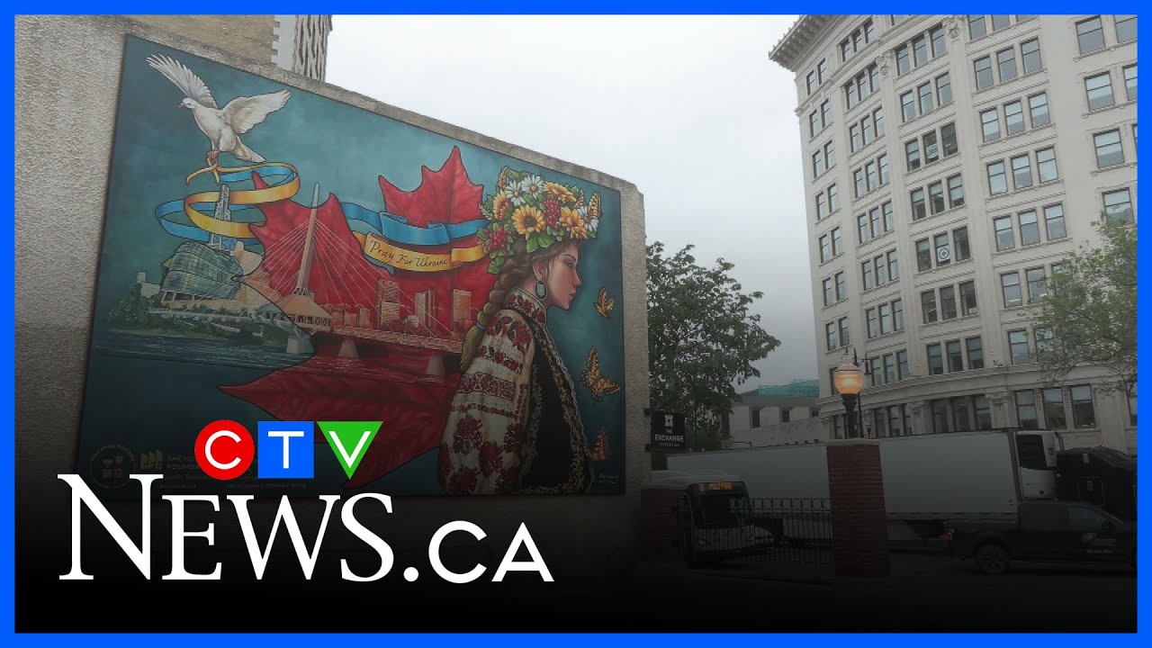Mural showcases Ukrainian pride, resilience
