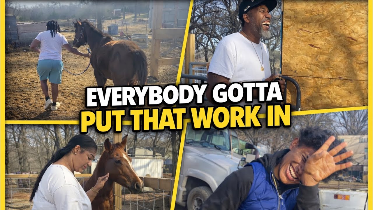 Everybody gotta put that work in 💪🏽🤣