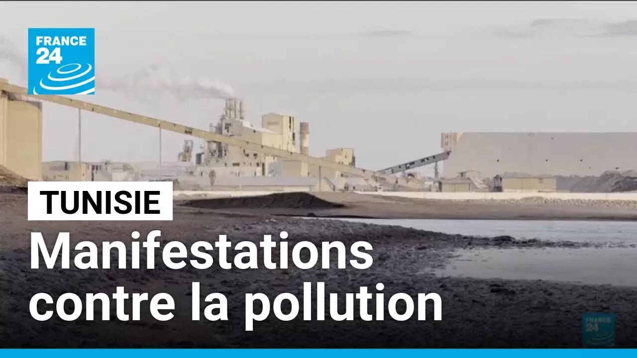 Tunisie : la ville de Gab&egrave;s asphixi&eacute;e par une usine d&eacute;labr&eacute;e &bull; FRANCE 24
