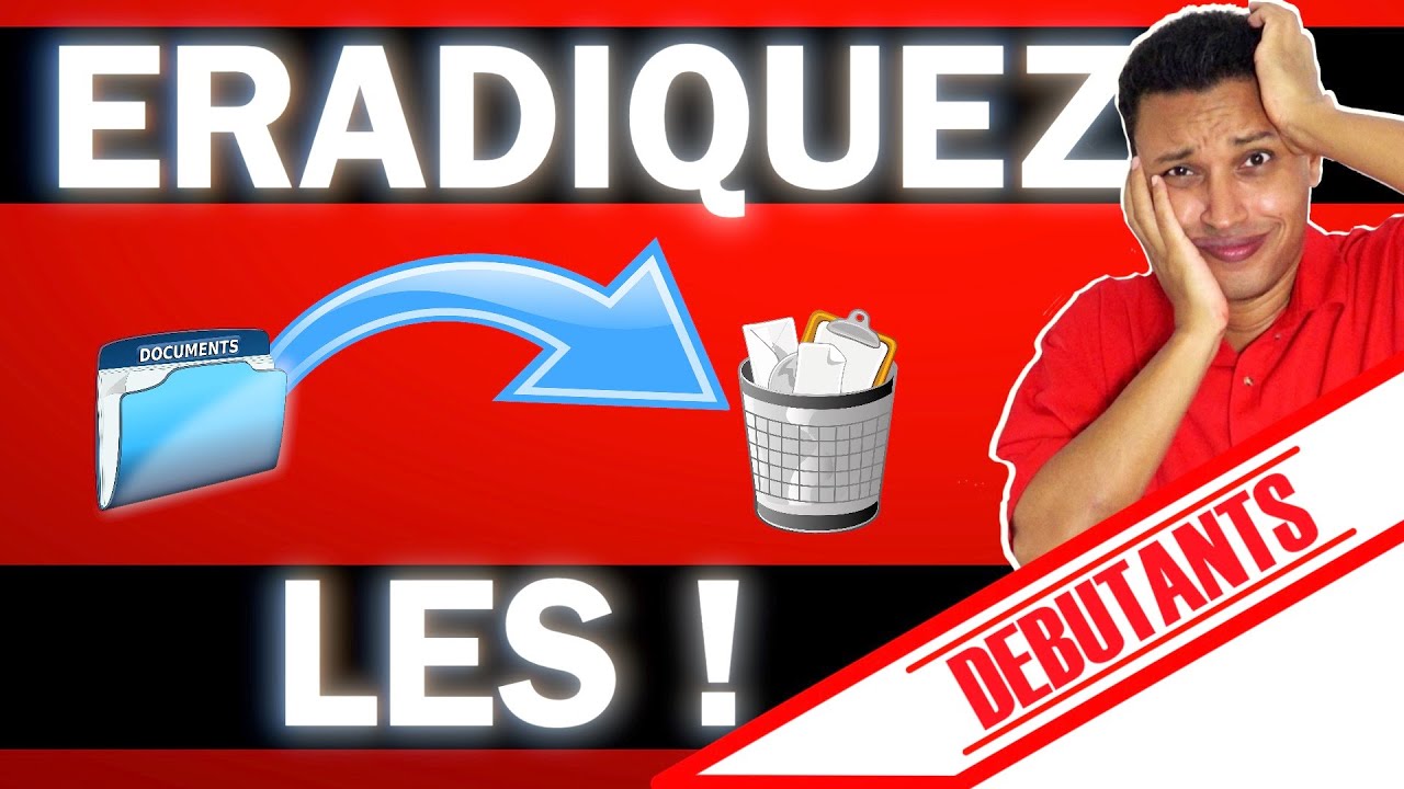 ❌COMMENT SUPPRIMER UN FICHIER SUR PC (ET LE RESTAURER)