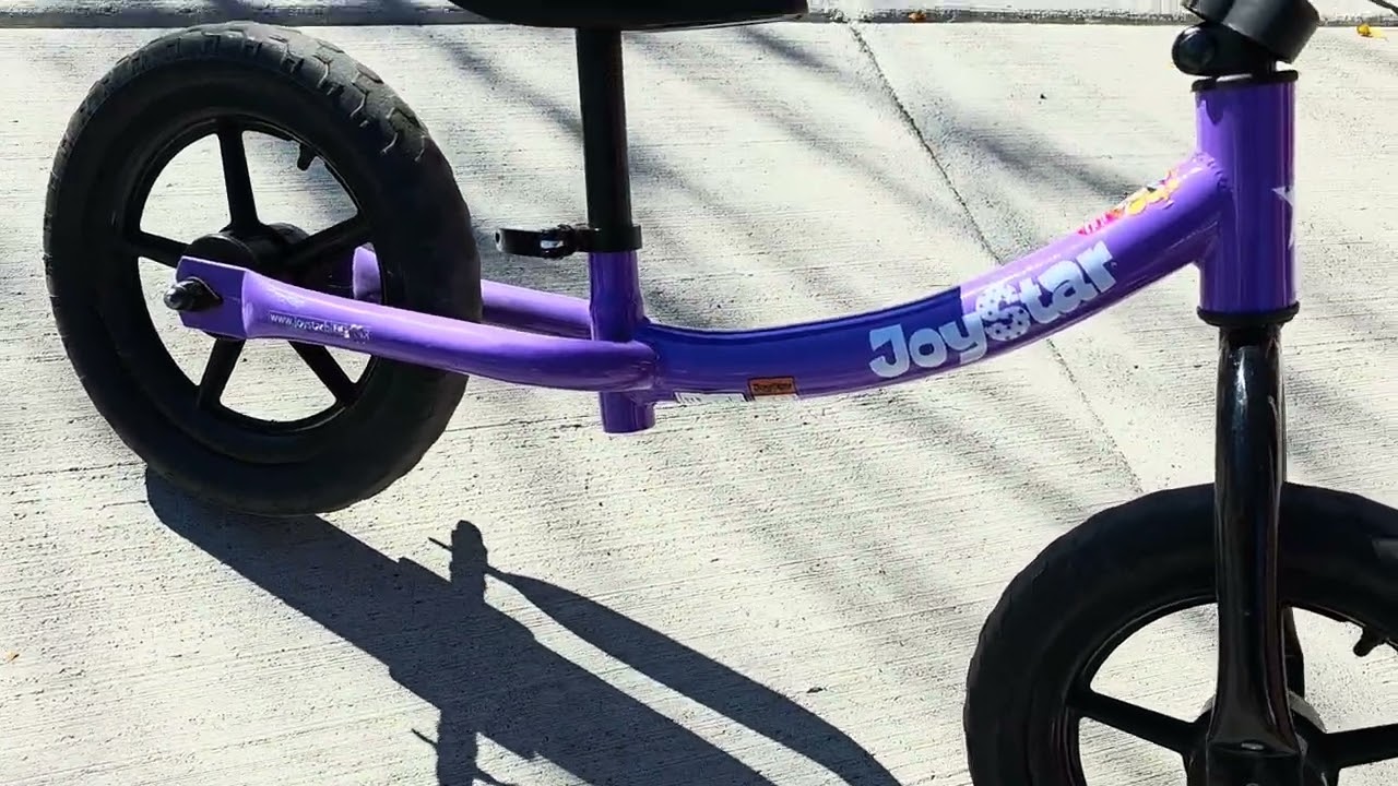 First Ride Fun! 🚲 JOYSTAR Balance Bike Review!